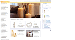 Desktop Screenshot of kerzen.at
